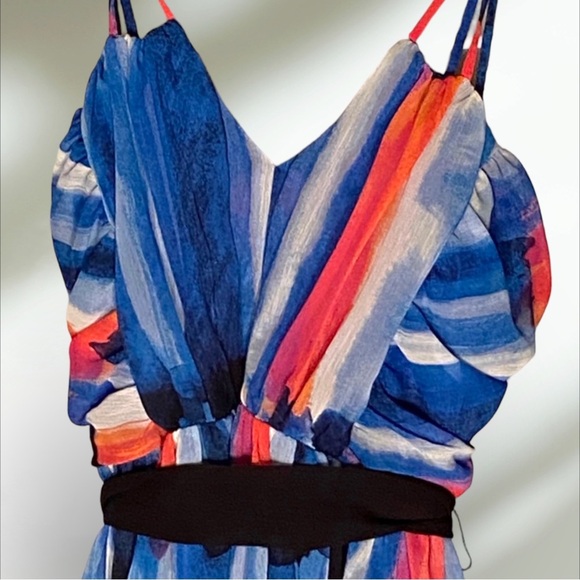 Candie’s Blue/Multicolor Dress XL - Picture 7 of 16